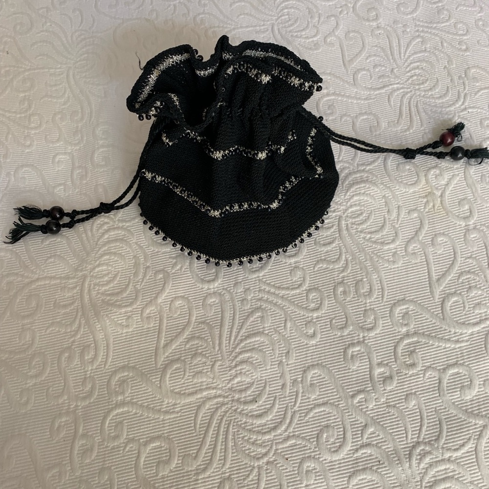 Vintage drawstring purse